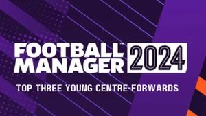 Top three young centre-forwards in Football Manager 2024