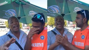 South Africa legend Makhaya Ntini sings 'Kabhi Kabhi Mere Dil Me' with Ashwin when asked about CSK fans!