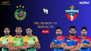 PKL Season 10 Highlights Match 79: Patna Pirates Beat UP Yoddhas 34-31 With 3 Points Lead