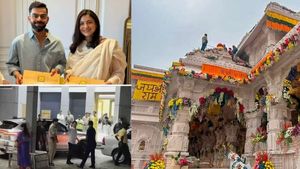Ram Mandir Pran Pratistha: Virat Kohli, Sachin Tendulkar, Anil Kumble arrive for auspicious event - Full List of sportspersons who reached Ayodhya