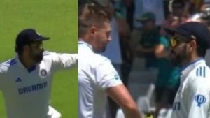 Virat Kohli congratulates Aiden Markram for fiery hundred but Rohit Sharma celebrates his dismissal aggressively