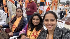 Great To Be Part Of Historic Event - Sports stars Nehwal, Kumble & Raj on attending Ram Mandir Pran Pratishtha