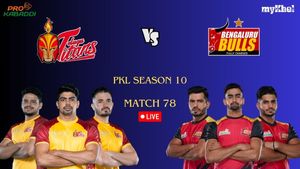 PKL Season 10 Highlights Match 78: Bengaluru Bulls Beat Telugu Titans 42-26 With 16 Points Lead