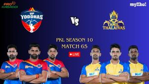 PKL Season 10 Highlights Match 65: Tamil Thalaivas Beat UP Yoddhas 46-27 With A Massive Lead