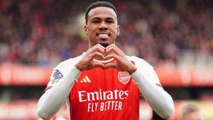 Gabriel Magalhaes doing his best to help Arsenal progress after opting to stay