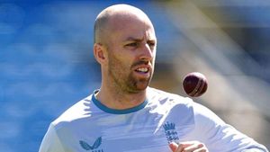 England spinner Jack Leach to miss rest of India tour with a knee injury