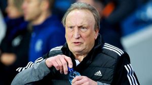 Rangers battle past Neil Warnock's stubborn Aberdeen to join Celtic at top