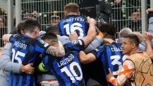 Inter Milan claim narrow lead in Champions League clash against Atletico Madrid