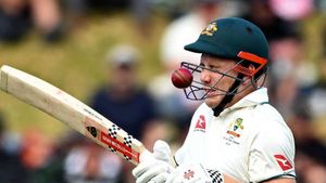 NZ vs AUS 1st Test: Cameron Green century defies New Zealand on opening day of series