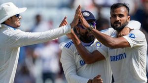 Akash Deep strikes as England lose five wickets in first session