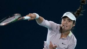 Abu Dhabi Open: Emma Raducanu's run ended by Wimbledon runner-up Ons Jabeur