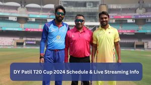DY Patil T20 Cup 2024: Schedule, Results, Teams, Groups, Points Table & Live Streaming Info