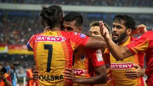 NorthEast United vs East Bengal Highlights, ISL 2023-24: NEUFC 3-2 EBFC At FT - Tomi Juric brace seals three points for NEUFC