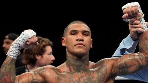 Conor Benn remains unbeaten after unanimous win over Peter Dobson