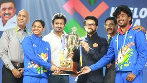 KIYG 2023: Maharashtra retain overall championship with 156 medals, Telangana swimmer Vritti Agarwal finishes with five gold