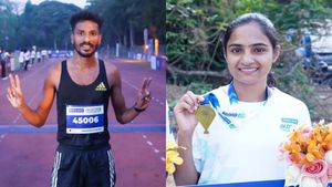 Harshad Mhatre and Arati Patil win the Federal Bank Kochi Marathon 2024