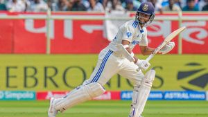 IND vs ENG: Yashasvi Jaiswal completes second hundred with six over Hyderabad Test hero Tom Hartley