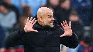 Pep Guardiola says Manchester City held off 'tsunami' to earn draw at Liverpool