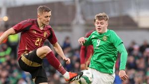 Evan Ferguson misses penalty as Ireland fail to take chances in Belgium draw