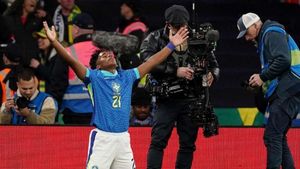 England beaten at Wembley as Endrick announces himself with Brazil winner