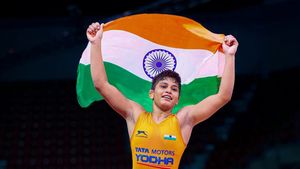 Antim Panghal Opts Out Of Asian Wrestling Championships Trials Due To Muscle Strain