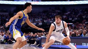 NBA: Doncic's triple-double streak ends in Mavericks' win over Warriors