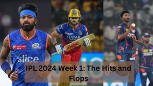 IPL 2024: The Hits and Flops from Indian Premier League Week 1| RCB, KKR Players Feature