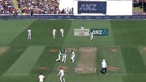 NZ vs AUS: Kane Williamson left in shambles after awful run-out in Wellington Test