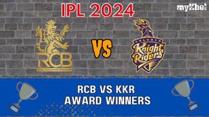 RCB vs KKR, IPL 2024: Awards List, Player of the Match, Post-Match Presentation, Key Stats