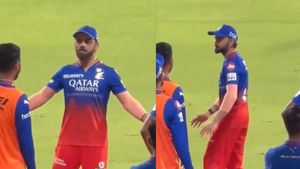 CSK vs RCB: Virat Kohli captured dancing in 'Appadi Podu' Tunes, wins hearts on Social Media
