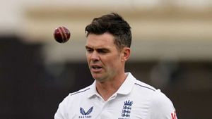 James Anderson says he is unlikely to play for Lancashire until the end of May