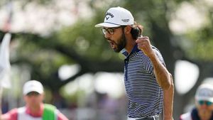 Akshay Bhatia survives injury and losing lead to win Texas Open