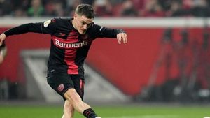 Bayer Leverkusen one win away from Bundesliga title after beating Union Berlin