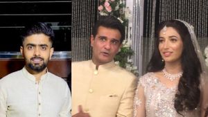 Babar Azam Wears Traditional Attire In Aliya Riaz's Wedding In Lahore; Hoards Of Pakistan Stars Attend Wedding