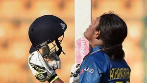 Chamari Athapaththu's unbeaten 195 helps Sri Lanka record highest run-chase in women's ODI cricket