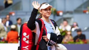 Rybakina eases past Sherif to reach Madrid Open last 16