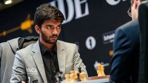 FIDE Candidates Tournament 2024: 17-year-old Gukesh D defeats Nijat Abasov, equals Ian Nepomniachtchi on leaderboard after round 5