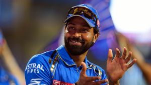RR vs MI IPL 2024: Hardik Pandya Makes 100th Appearance For Mumbai Indians in Indian Premier League