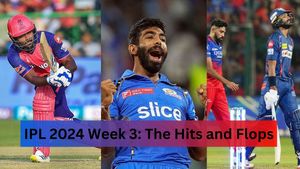 IPL 2024: Hits and Flops from Indian Premier League Week 3 - RCB, MI Players Dominate the List