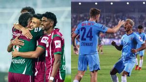 Mohun Bagan vs Mumbai City FC Highlights, ISL 2023-24: MBSG 2-1 MCFC at Full Time - Mohun Bagan Super Giant Win ISL Shield