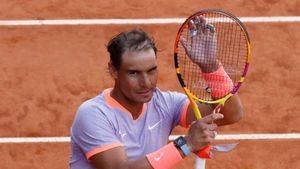 Nadal cruises past teen Blanch to tee up De Minaur rematch in Madrid