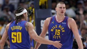 NBA: Jokic leads Nuggets; Knicks, Cavs, Wolves get Game 1 wins