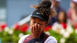 Osaka eliminated by Samsonova in Madrid Open