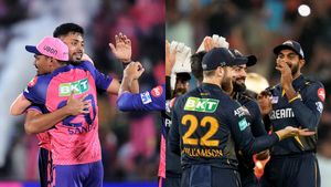 IPL 2024 RR vs GT Live Cricket Score, Match 24 Latest Updates: Shubman Gill departs after scoring 44-ball 72; Shahrukh Khan, Rahul Tewatia keep the chase alive for GT