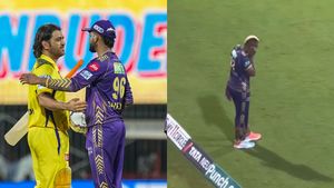 IPL 2024, CSK vs KKR: Decibel Level Numbers Not A Joke As Russell Blocks Noise On Dhoni's Arrival