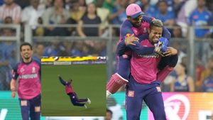 MI vs RR IPL 2024: Shimron Hetmyer takes a screamer as Rajasthan Royals raise fielding standard in outfield at Wankhede Stadium