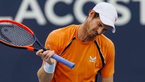 Murray knocked out of Geneva Open as Hanfmann books Djokovic clash