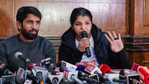 It's a big victory for women wrestlers: Bajrang, Sakshi hail decision to frame charges against Singh