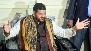Wrestlers' sexual harassment case: Delhi court orders framing of charges against Brij Bhushan Singh