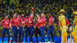 CSK vs PBKS Moment of The Match: Punjab Kings Spinner Harpreet Brar Spins Web Around CSK Batters in Middle Overs